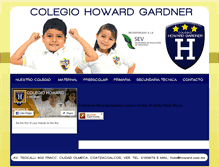 Tablet Screenshot of howard.com.mx