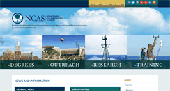 Desktop Screenshot of ncas.howard.edu