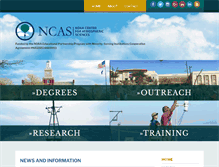 Tablet Screenshot of ncas.howard.edu